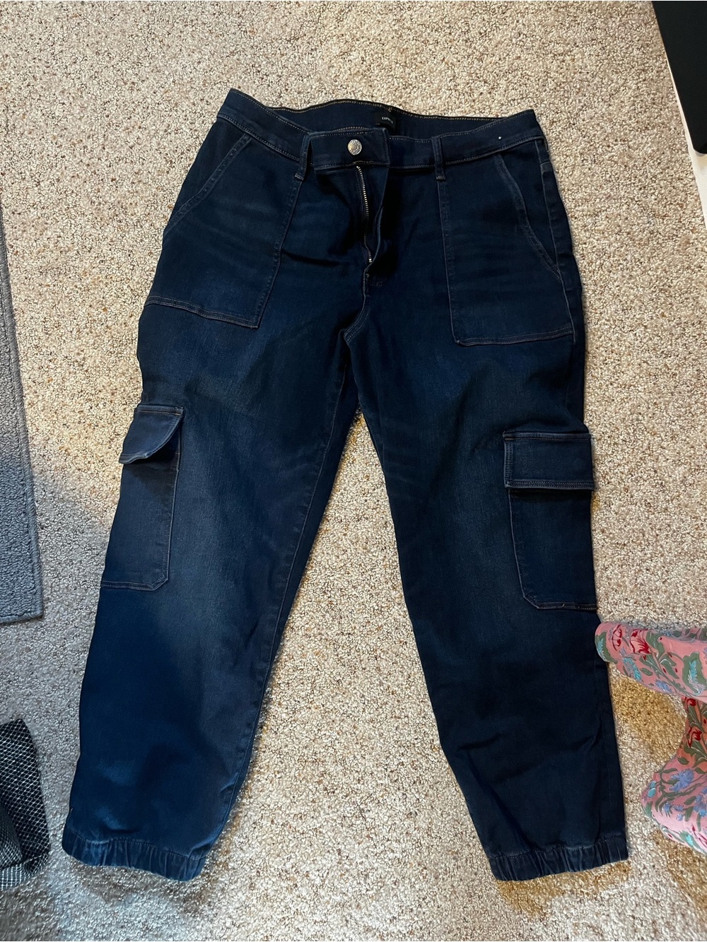 Express Boyfriend Cargo Jeans